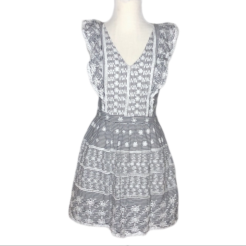 Willow & Clay Ruffled Embroidered Dress - Picture 3 of 3